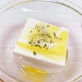 ちリ☆'s cooksnap of when they made 豆腐にオリーブオイルとハーブソルト.