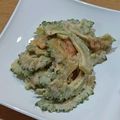 ラリー＆サラ's cooksnap of when they made ゴーヤ明太のおかか和え♪.