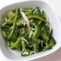 クックMLS2S3☆'s cooksnap of when they made ゴーヤーとしらすの白だし和えサラダ.