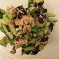 サラミ's cooksnap of when they made ツナときゅうりの海苔たっぷりサラダ♪.