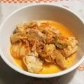 クッカーまさおちゃん's cooksnap of when they made 鶏もも肉の塩麹漬けの本技 凄旨キムチ炒め.