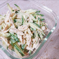 3yury's cooksnap of when they made リピ必至☆ささみときゅうりのごま和え.