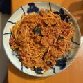 mmrmzk's cooksnap of when they made 挽き肉たっぷり♪ズッキーニのボロネーゼ丼.