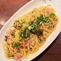 ☆コズエ☆'s cooksnap of when they made 白だしで簡単！高菜とベーコンの和風パスタ.