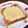 Yuuumiko's cooksnap of when they made トースターで簡単メロンパントースト。.