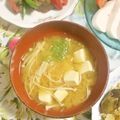 mmameco's cooksnap of when they made 簡単！節約☆えのきと玉ねぎの味噌汁☆.