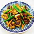 あっこ姉's cooksnap of when they made ☼鶏もも肉とインゲンの中華炒め生姜風味.