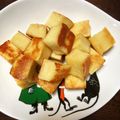 リンダA's cooksnap of when they made 高野豆腐で簡単にフライパンでおやつ？！.