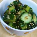 はっさく大福839's cooksnap of when they made きゅうりの胡麻ごま❤ひと手間かけて.