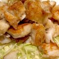 ひなまなここのはは's cooksnap of when they made Bistroで作るタラの唐揚げ.