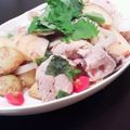 アロマっ子's cooksnap of when they made ジャガイモと豚肉の梅しそ炒め.