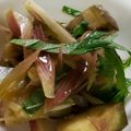 りー君グランマ's cooksnap of when they made 電子レンジで白ナストロトロ　ミョウガ和え.
