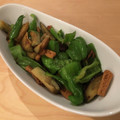shuncafe's cooksnap of when they made ピーマンナスあげの旨安シンプル炒め.