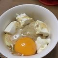 bu-bu-ko's cooksnap of when they made 深煎りごまと豆腐の卵かけごはん.
