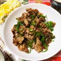 かのこはLOVE's cooksnap of when they made 牛こま肉とピーマンのバター醤油炒め。.