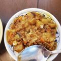 サラスーパーシェフ's cooksnap of when they made 簡単☆夏野菜☆ナスと挽き肉のキーマカレー.