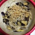 食べまくり's cooksnap of when they made 茄子ともやしのレンジサラダ.