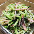 陸ケミ's cooksnap of when they made モヤシときゅうりとハムの簡単！中華サラダ.