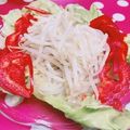 みっくママ's cooksnap of when they made 簡単★もやしサラダ.