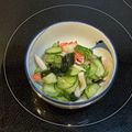 Hirarinn☆'s cooksnap of when they made カニカマ、きゅうり、わかめの酢の物.