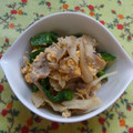 ゆきらっくま's cooksnap of when they made 簡単！節約☆豚肉と舞茸の卵炒め.