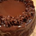 クック5S5GQX☆'s cooksnap of when they made ✿本格✿濃厚生チョコレートケーキ✿.