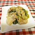 龍青空ママ's cooksnap of when they made 小松菜と豚バラ☆オイス炒め.