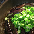 attyunn's cooksnap of when they made 簡単！焼きナスのオクラ白だし煮.