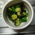 kyokoha's cooksnap of when they made 簡単もう一品！キュウリと昆布の和え物.