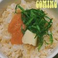 クック05EZ5E☆'s cooksnap of when they made まったりピリ辛☆魅惑の明太バター醤油ご飯.