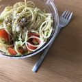 Sac’HiNa's cooksnap of when they made たっぷりトマトとキュウリの冷製パスタ☆.