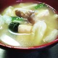 ひっこ's cooksnap of when they made 春キャベツと厚揚げのお味噌汁*･.
