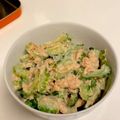 クックUR1SUQ☆'s cooksnap of when they made 残暑を乗り切れ！苦くないゴーヤツナサラダ.