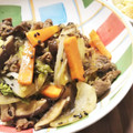 そらてんママ's cooksnap of when they made 牛肉と野菜のチャプチェ風炒め.