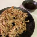 papikun's cooksnap of when they made サクサクかき揚げ.