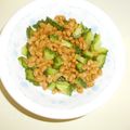 白いぐれーぷ's cooksnap of when they made ゴーヤ納豆❤薬味♥朝食ランチ夕飯つまみに.
