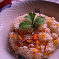 トミュー？'s cooksnap of when they made 簡単！！おいしい☆炊飯器でピラフ.