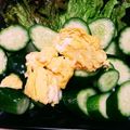 （＊あωや＊）'s cooksnap of when they made キュウリと卵のサラダ.