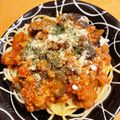 ちいちい116's cooksnap of when they made ナスと合挽き肉のミートソースパスタ.