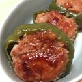 cocoalover's cooksnap of when they made ★ピーマン肉詰め★フワフワはんぺん入り★.