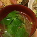おすしが好き's cooksnap of when they made みょうがと糸みつ葉の澄し汁☆お吸い物.