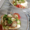 クックZVL9NR☆'s cooksnap of when they made オクラと大葉の中華風冷奴.