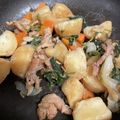 クック5K64SC☆'s cooksnap of when they made 蒸し肉じゃが♪簡単胃弱便秘の漢方食養生.