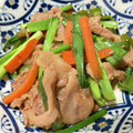 クックM6DK2O☆'s cooksnap of when they made 食がすすむ！豚コマと野菜のスタミナ炒め.
