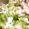 seacomet's cooksnap of when they made ダイエットにササミときゅうりの塩味和え物.