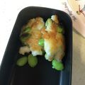 仮面ライダーフォーゼ's cooksnap of when they made お弁当！枝豆 はんぺん.