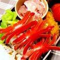 クックみゅーみゅー's cooksnap of when they made カニウインナー.