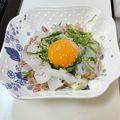 おおいた美希's cooksnap of when they made 酒の肴に！ご飯に！いか納豆.