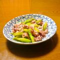 まりみぃ's cooksnap of when they made アスパラとイカのバター醤油炒め.