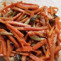☆☆くるみもち☆☆'s cooksnap of when they made にんじんのごま油炒め.